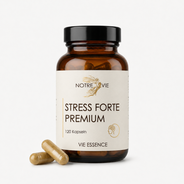 Stress Forte Premium Kapseln – Pflanzlicher Stress-Komplex mit Vitamin B6-1